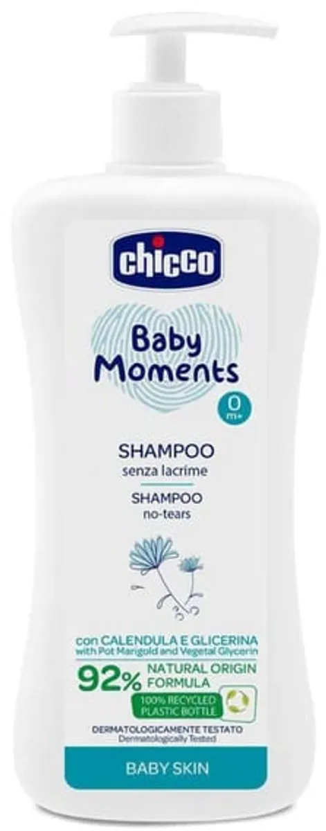 Chicco Baby Moments Haarzeep 0+ 500ml