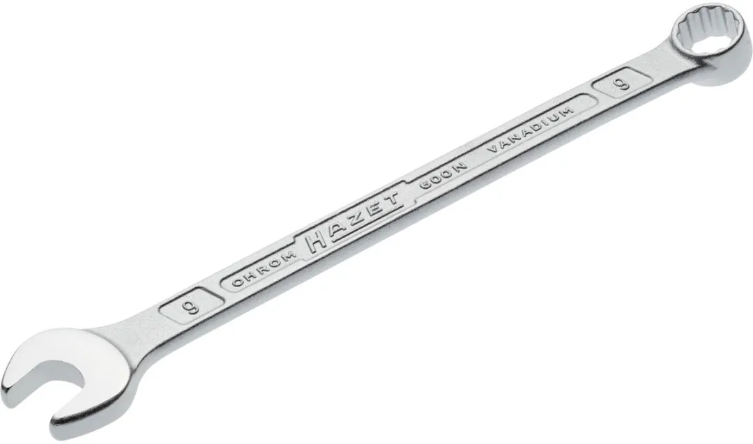 Hazet Steek-/Ringsleutel 9mm - Zilver