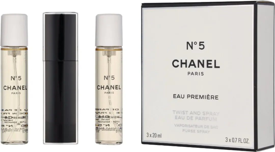 Chanel No. 5 Eau Premiere Geschenkset - 60ml + 2x Refill 20ml