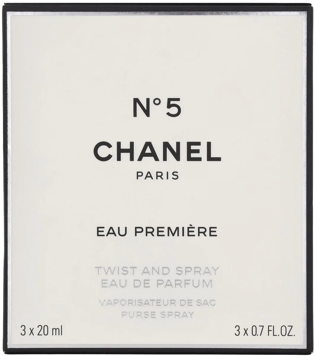 Chanel No. 5 Eau Premiere Geschenkset - 60ml + 2x Refill 20ml
