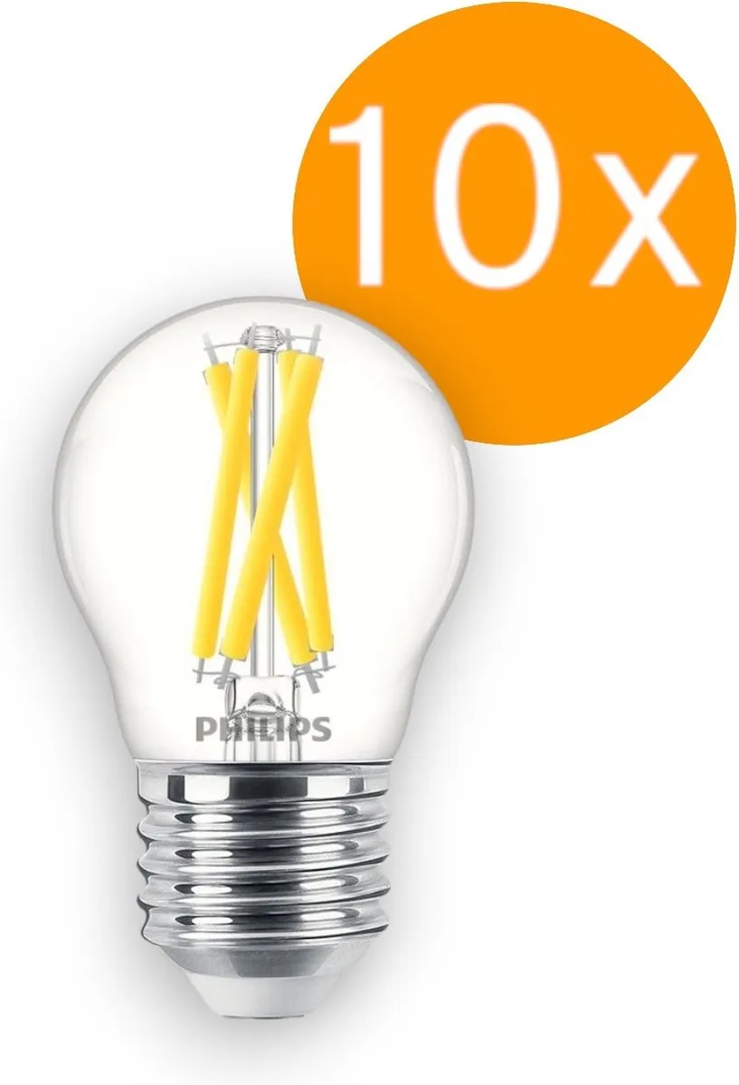 Philips LED Kogellamp E27 3.5W 470lm