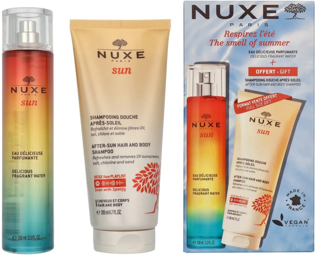 Nuxe Sun Eau Délicieuse Parfumante Spray 300ml - Incl. After-Sun Shower Shampoo