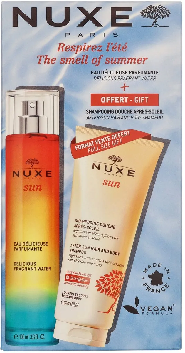 Nuxe Sun Eau Délicieuse Parfumante Spray 300ml - Incl. After-Sun Shower Shampoo