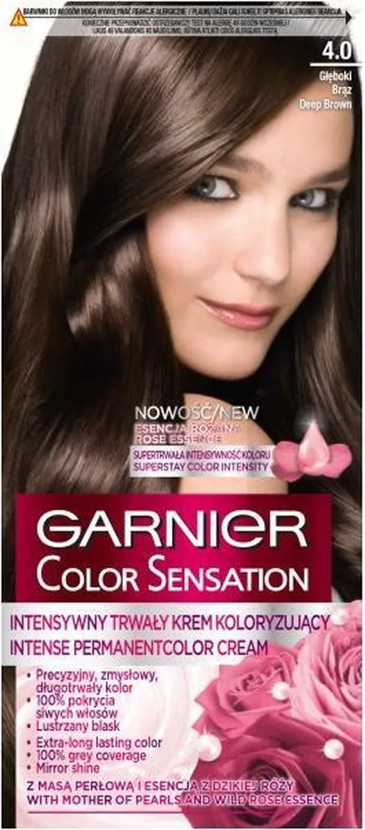 Garnier Color Sensation Hair Dye 4.0 Deep Bronze 1ml