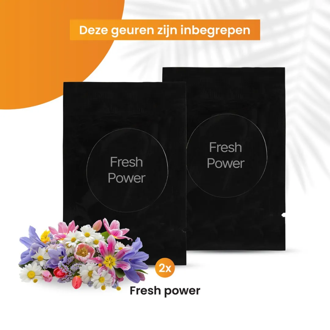 R2B Autoparfum Navulling Fresh Power - 2x10ml
