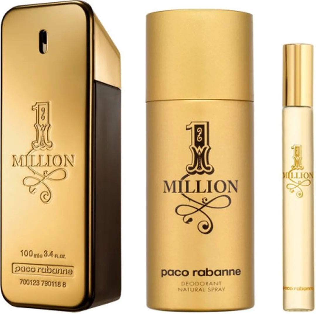 Paco Rabanne 1 Million Eau de Toilette Set - 260ml