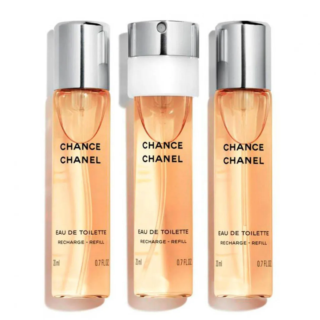 Chanel Chance Twist and Spray Navullingen 60ml - 3x20ml