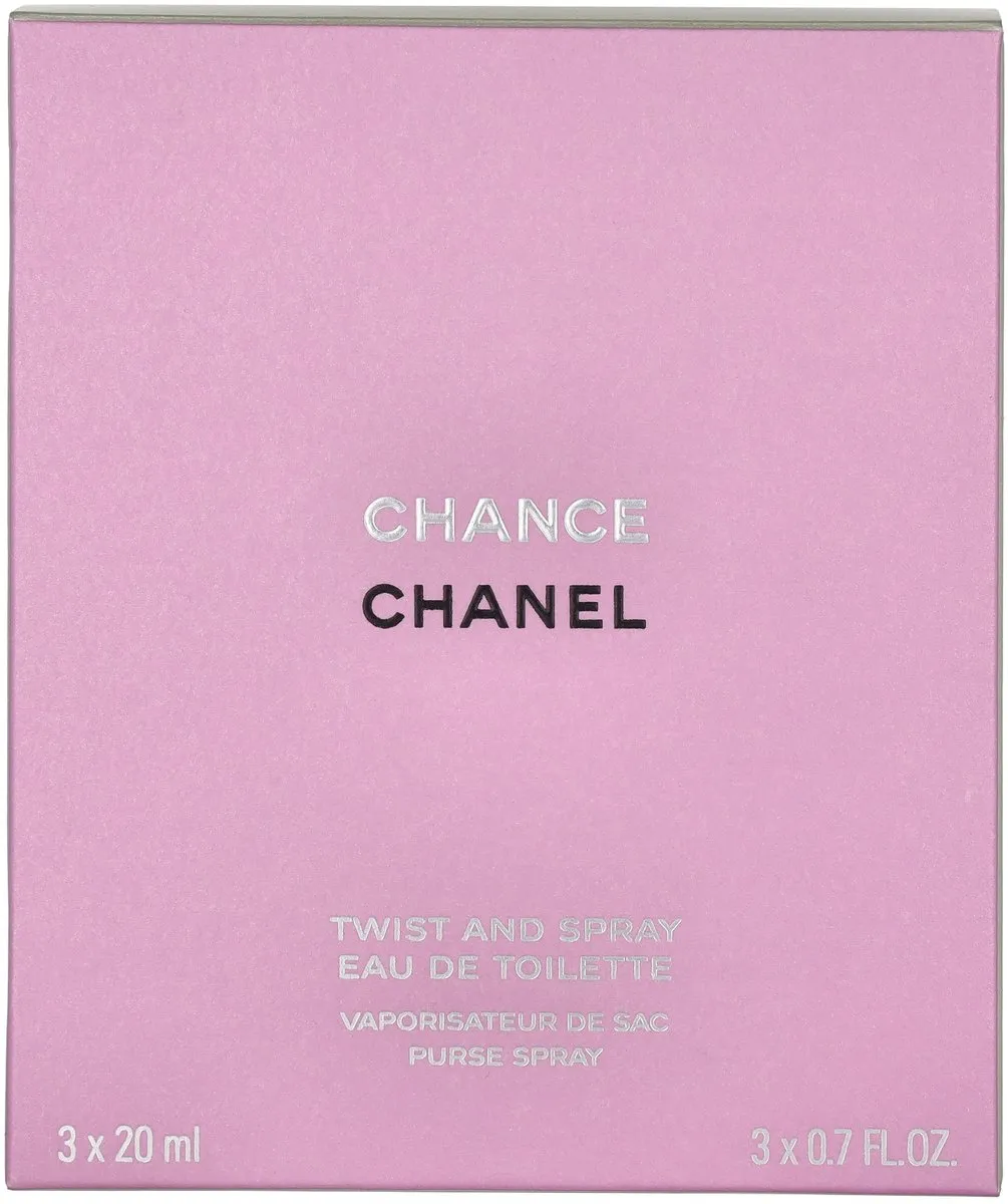 Chanel Chance Twist and Spray Navullingen 60ml - 3x20ml