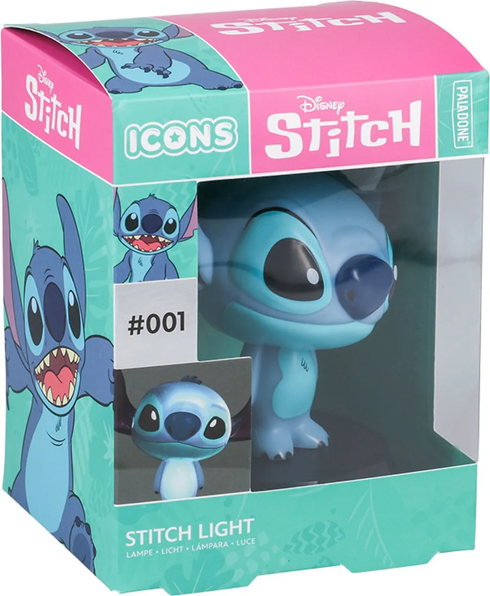 Disney Stitch Nachtlampje 11cm - Bleu ciel - afbeelding 6 van 6