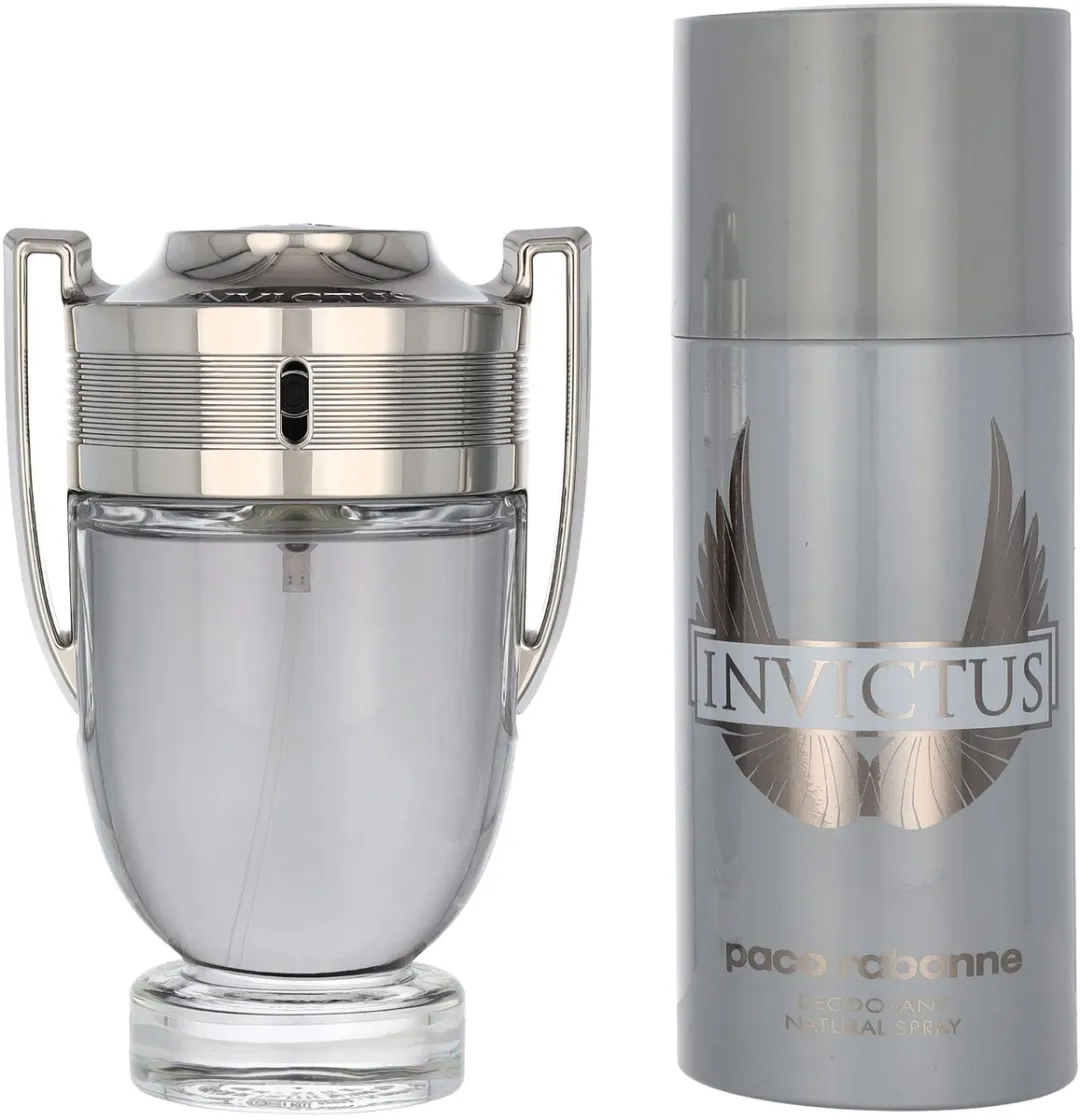 Paco Rabanne Invictus Giftset - 100ml EDT + 75ml Deo Stick