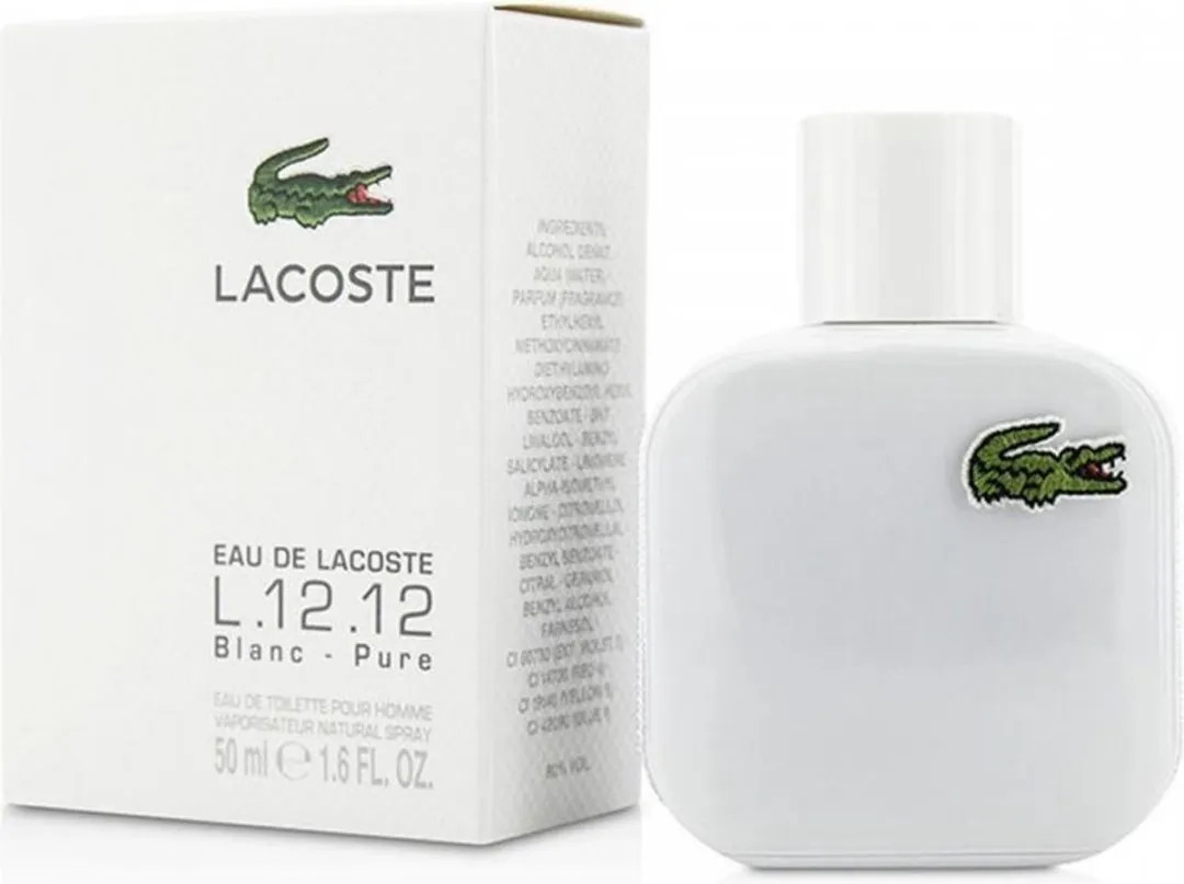 Lacoste 12.12 White Eau de Toilette - 50ml