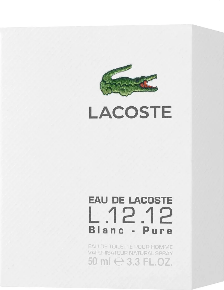 Lacoste 12.12 White Eau de Toilette - 50ml