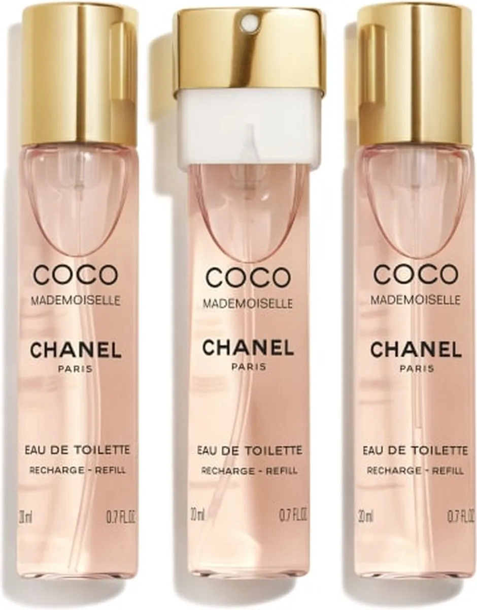 Chanel Coco Mademoiselle Geschenkset - 3x Eau de Toilette Refill
