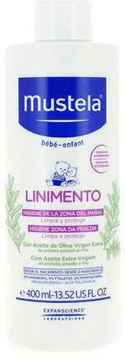Mustela Liniment Hygiëne Luierzone 400ml