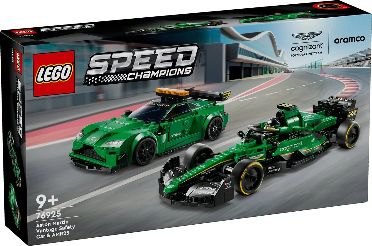 LEGO Aston Martin Safety Car & AMR23 F1 Auto 76925
