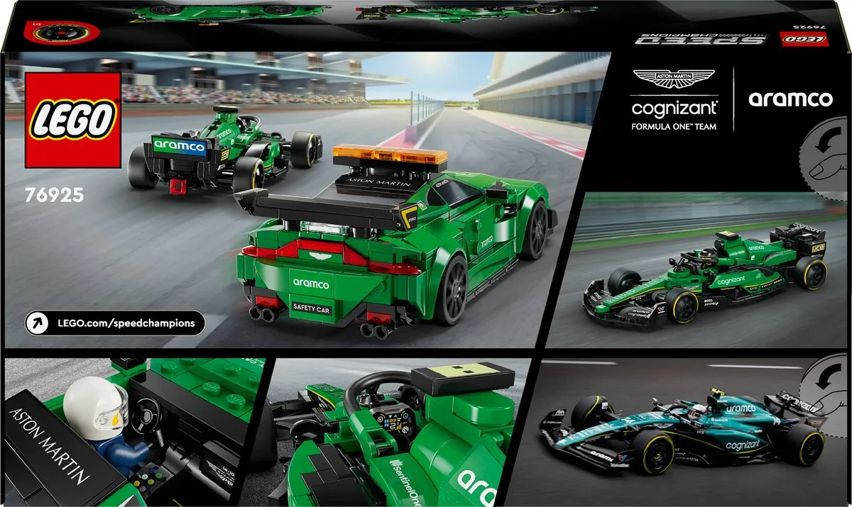 LEGO Aston Martin Safety Car & AMR23 F1 Auto 76925