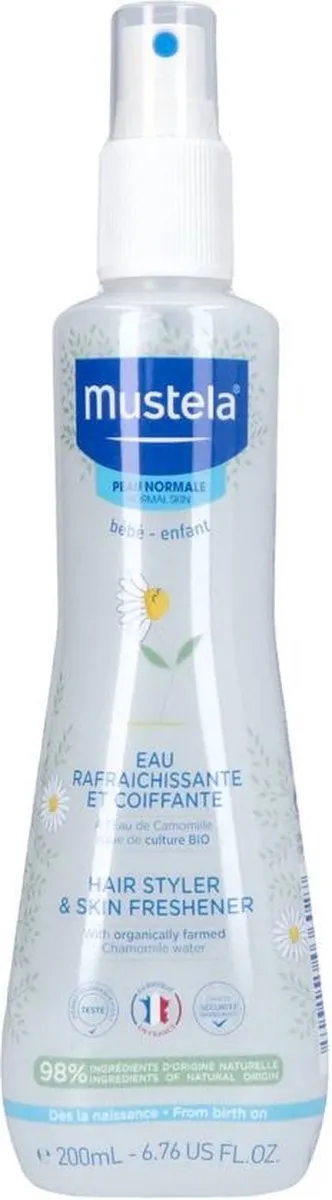 Mustela Eau de Cologne Alcohol Free 200ml