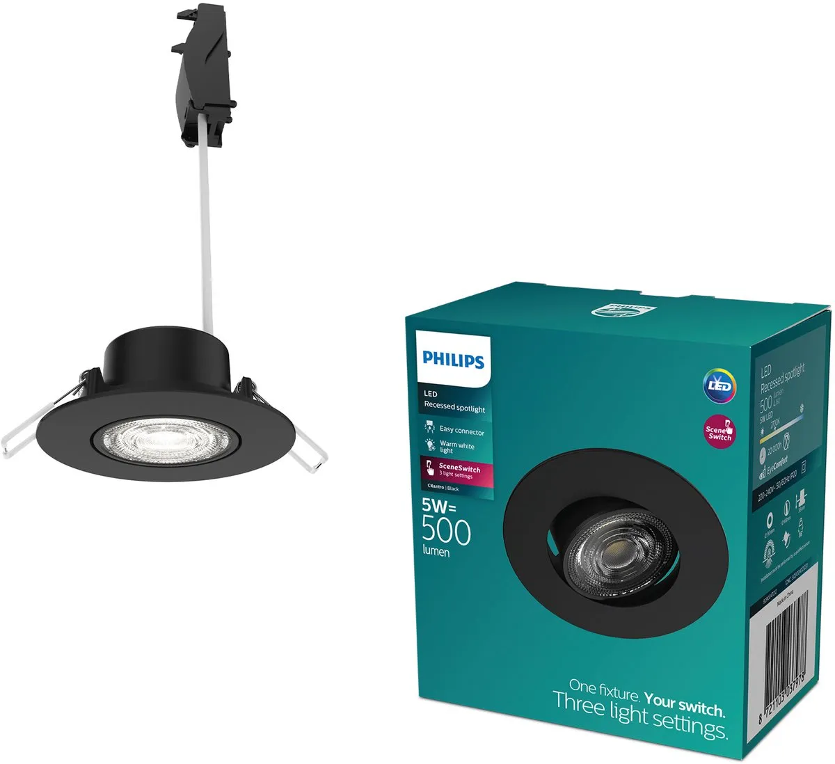 Philips Cilantro Inbouwspot 5W Warmwit