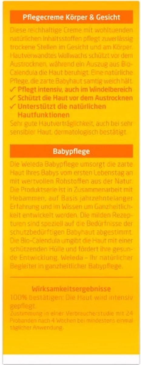 Weleda Calendula Babycrème 30ml