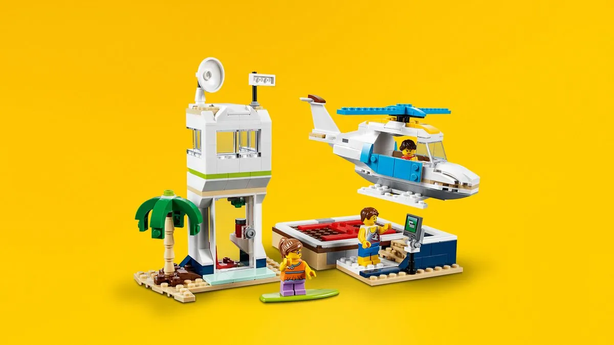 LEGO Creator Cruise Avonturen 31083 - 597 Stukken - 3 Minifiguren - afbeelding 5 van 6