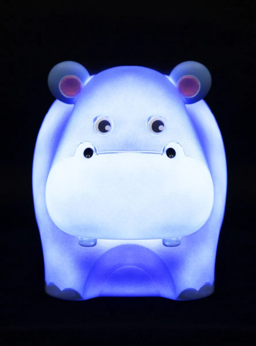 Fisher-Price LED Nijlpaard Nachtlampje - Paars