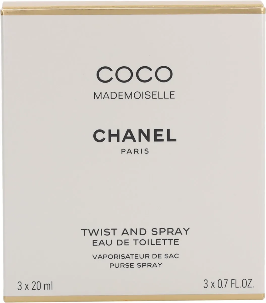Chanel Coco Mademoiselle Geschenkset - Eau de Toilette + 2x Eau de Toilette Refill