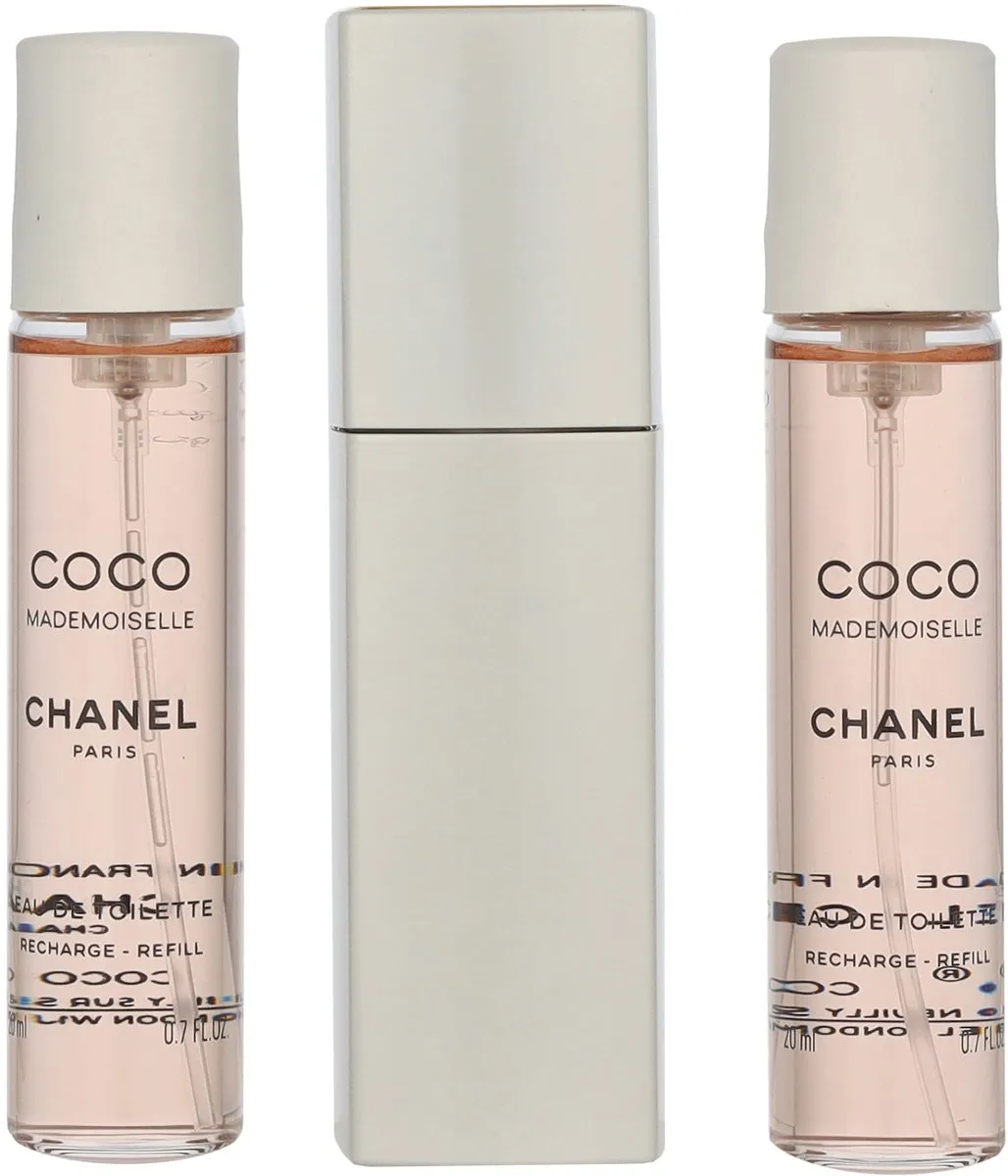 Chanel Coco Mademoiselle Geschenkset - Eau de Toilette + 2x Eau de Toilette Refill
