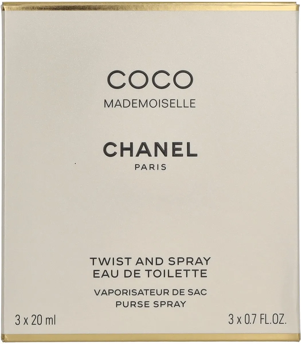 Chanel Coco Mademoiselle Geschenkset - Eau de Toilette + 2x Eau de Toilette Refill