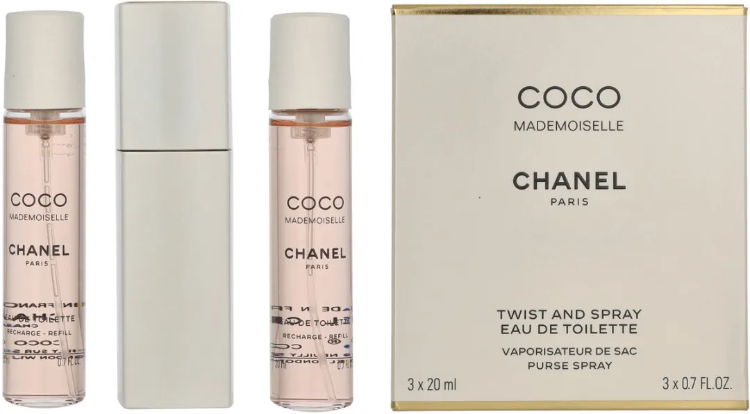 Chanel Coco Mademoiselle Geschenkset - Eau de Toilette + 2x Eau de Toilette Refill