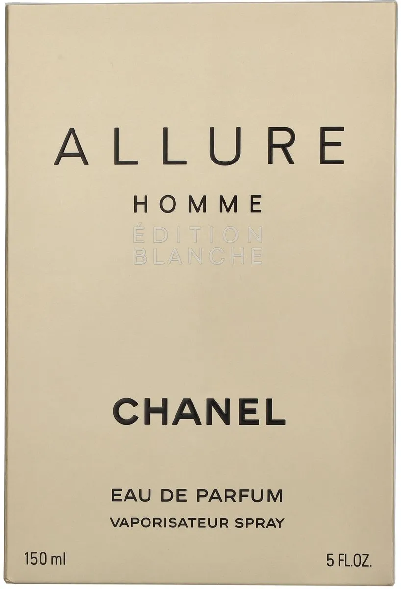 Chanel Allure Pour Homme Edition Blanche Eau de Parfum 150ml - afbeelding 6 van 6