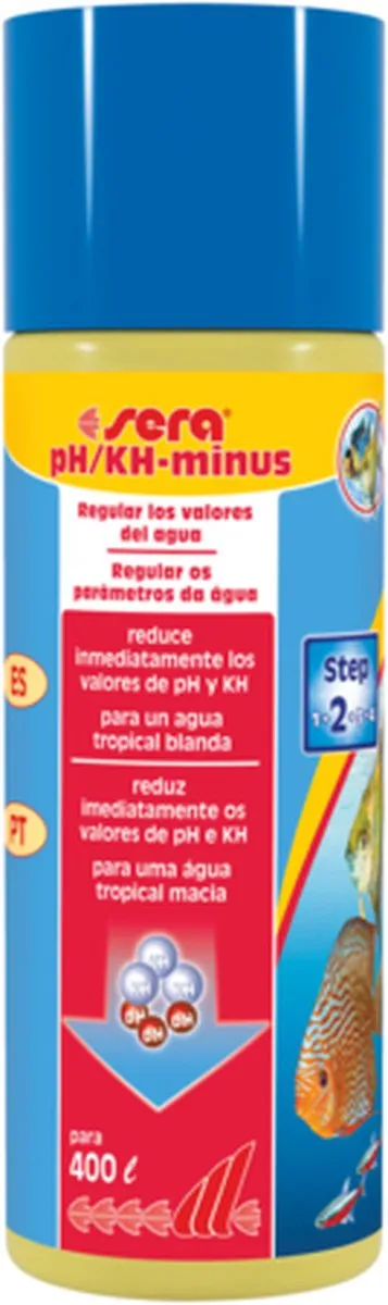 Sera pH/kH-minus 250ml Aquarium Waterbehandeling