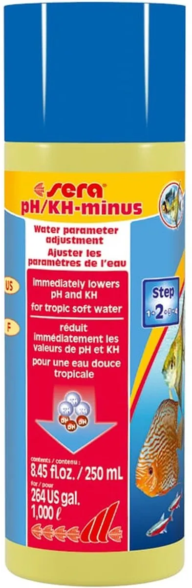 Sera pH/kH-minus 250ml Aquarium Waterbehandeling