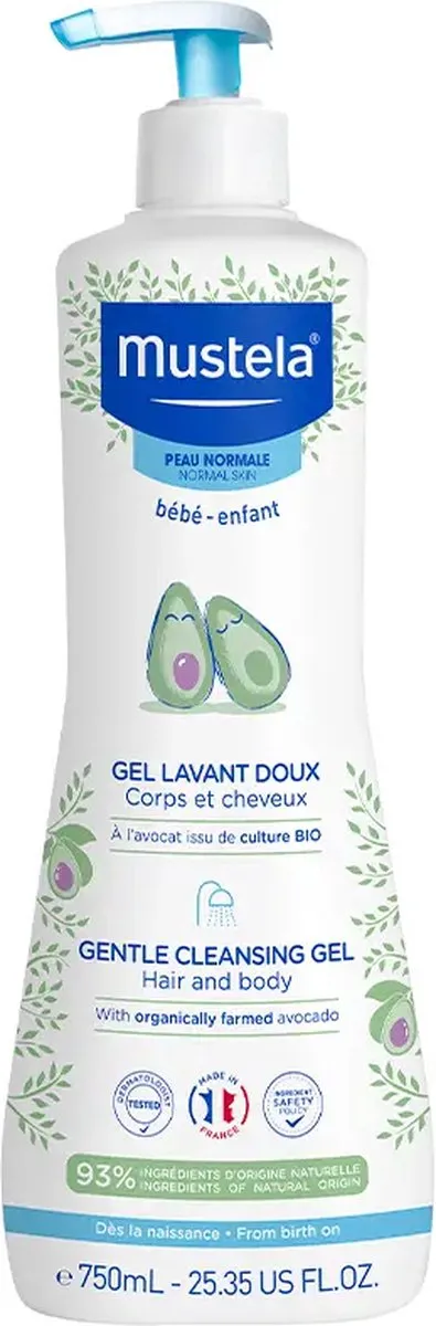Mustela Wasgel 750ml