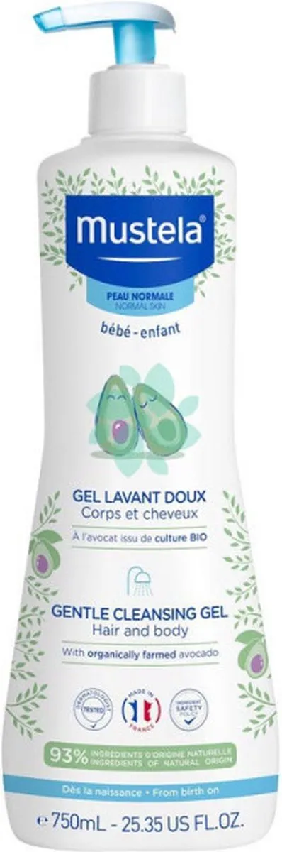 Mustela Wasgel 750ml
