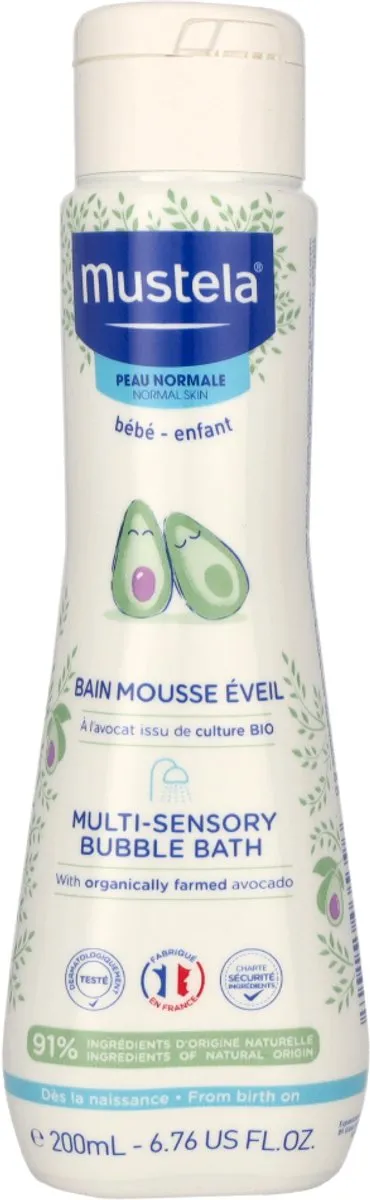 Mustela Tonisch Badschuim 200ml