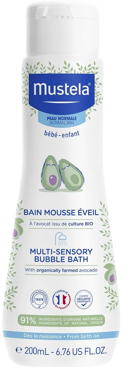 Mustela Tonisch Badschuim 200ml