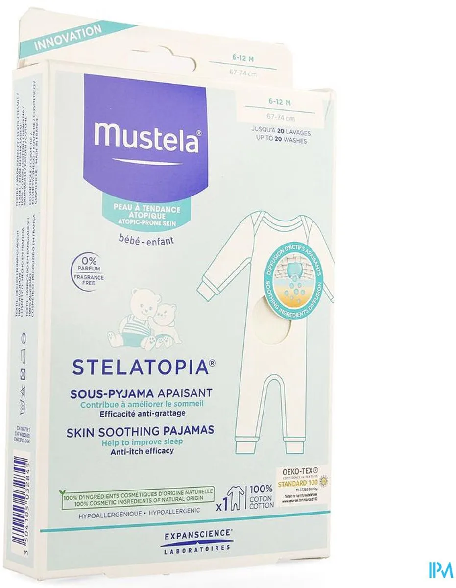 Mustela Bébé Stelatopia Pyjama 6-12 Maanden - 1 Stuk