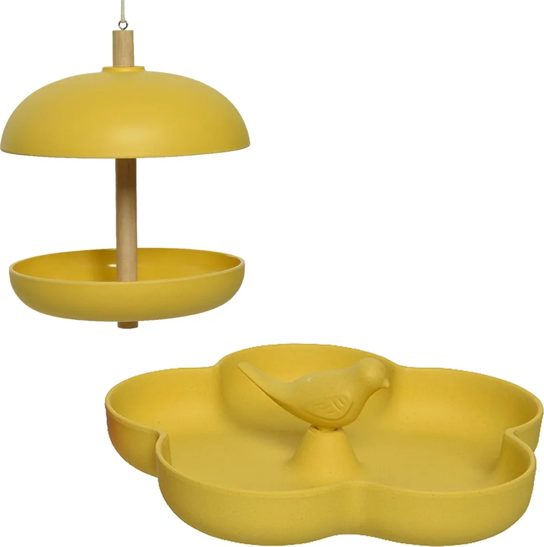 Decoris Vogel Voedersilo met Bad
