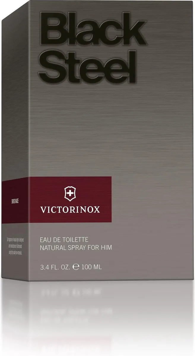 Victorinox Black Steel Herenparfum 100ml
