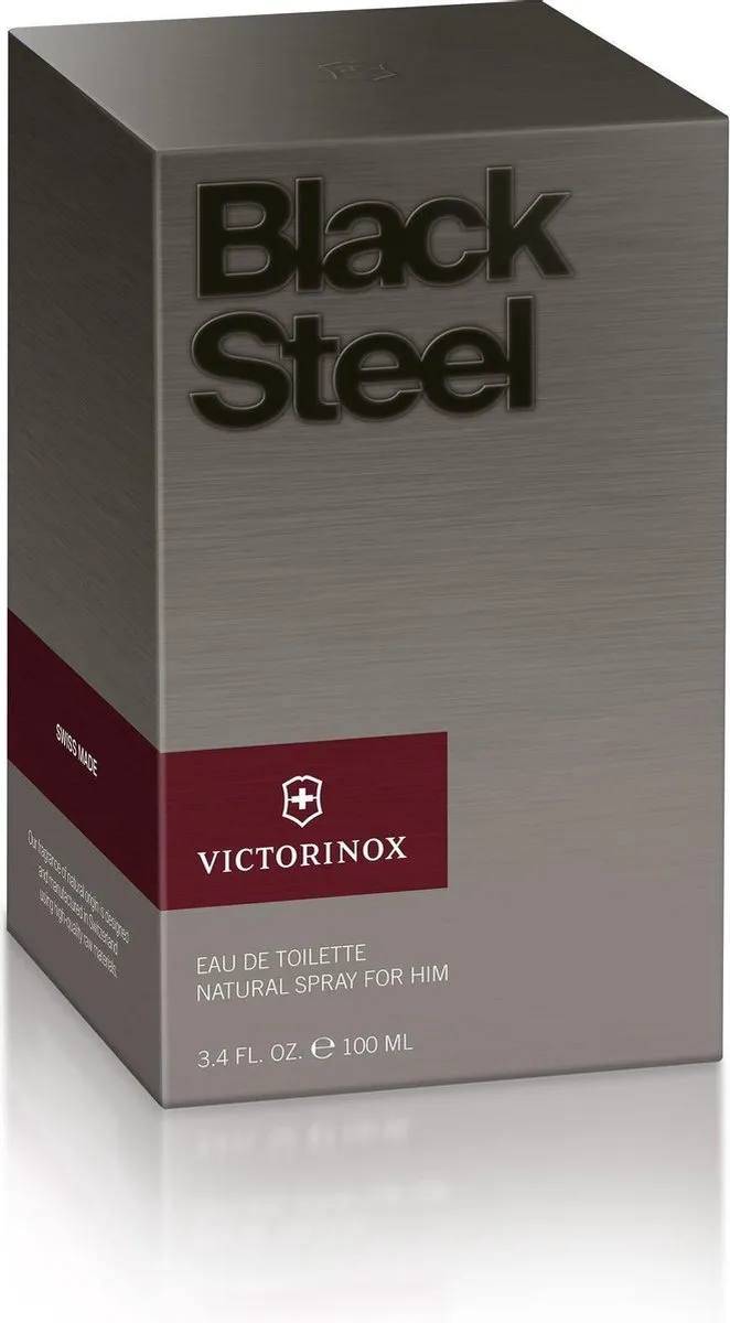 Victorinox Black Steel Herenparfum 100ml