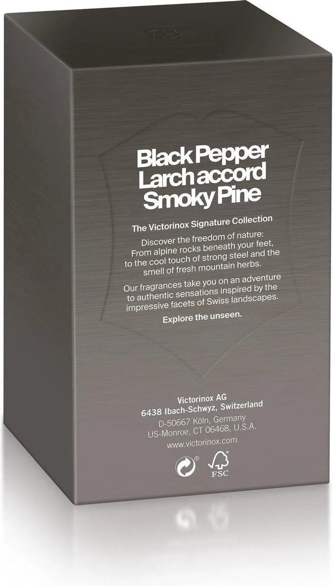 Victorinox Black Steel Herenparfum 100ml