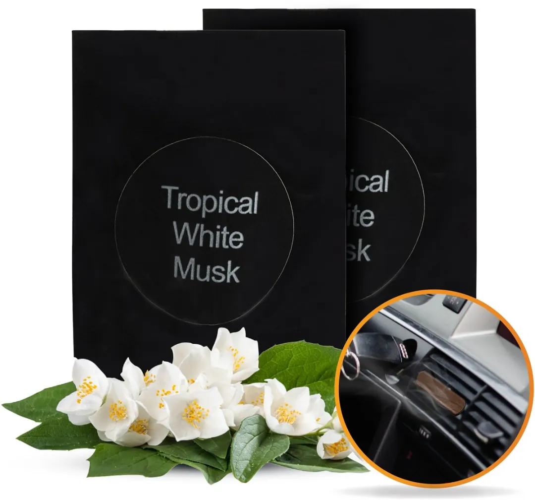 R2B Autoparfum Navulling Tropische Witte Muskus