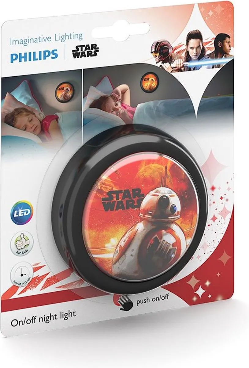 Philips Star Wars LED Nachtlamp - 1 Lichtpunt Multi