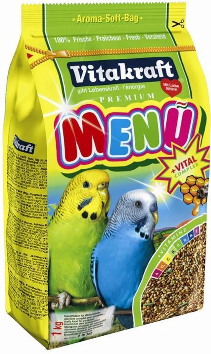 Vitakraft Parkieten Premium Menu 1 kg