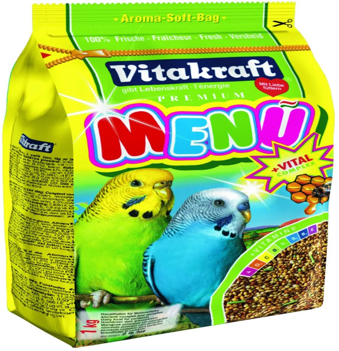 Vitakraft Parkieten Premium Menu 1 kg