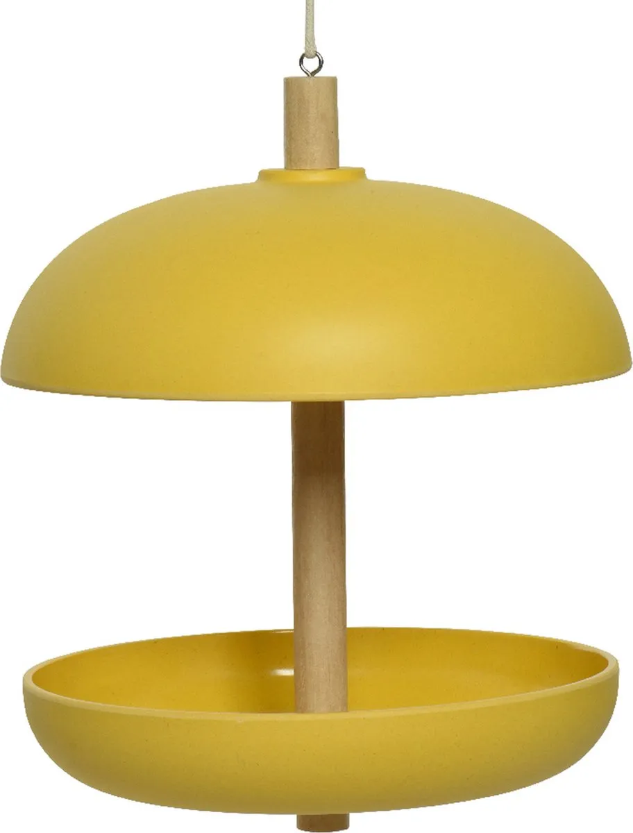 Decoris Vogelvoedersilo Hangend Geel - 2 Stuks