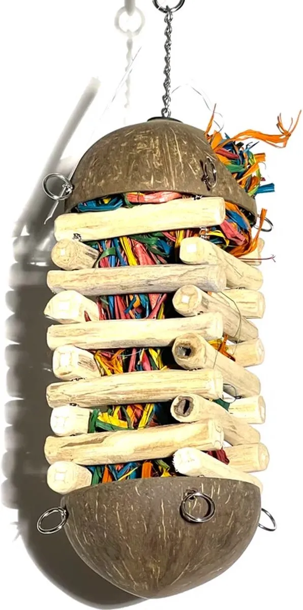 Parrots Toys Deluxe Natural Baffle L