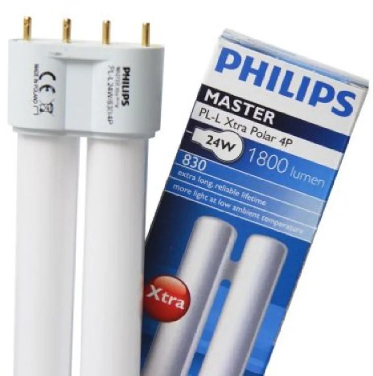Philips Master PL-L 24Watt Warm Wit 4P