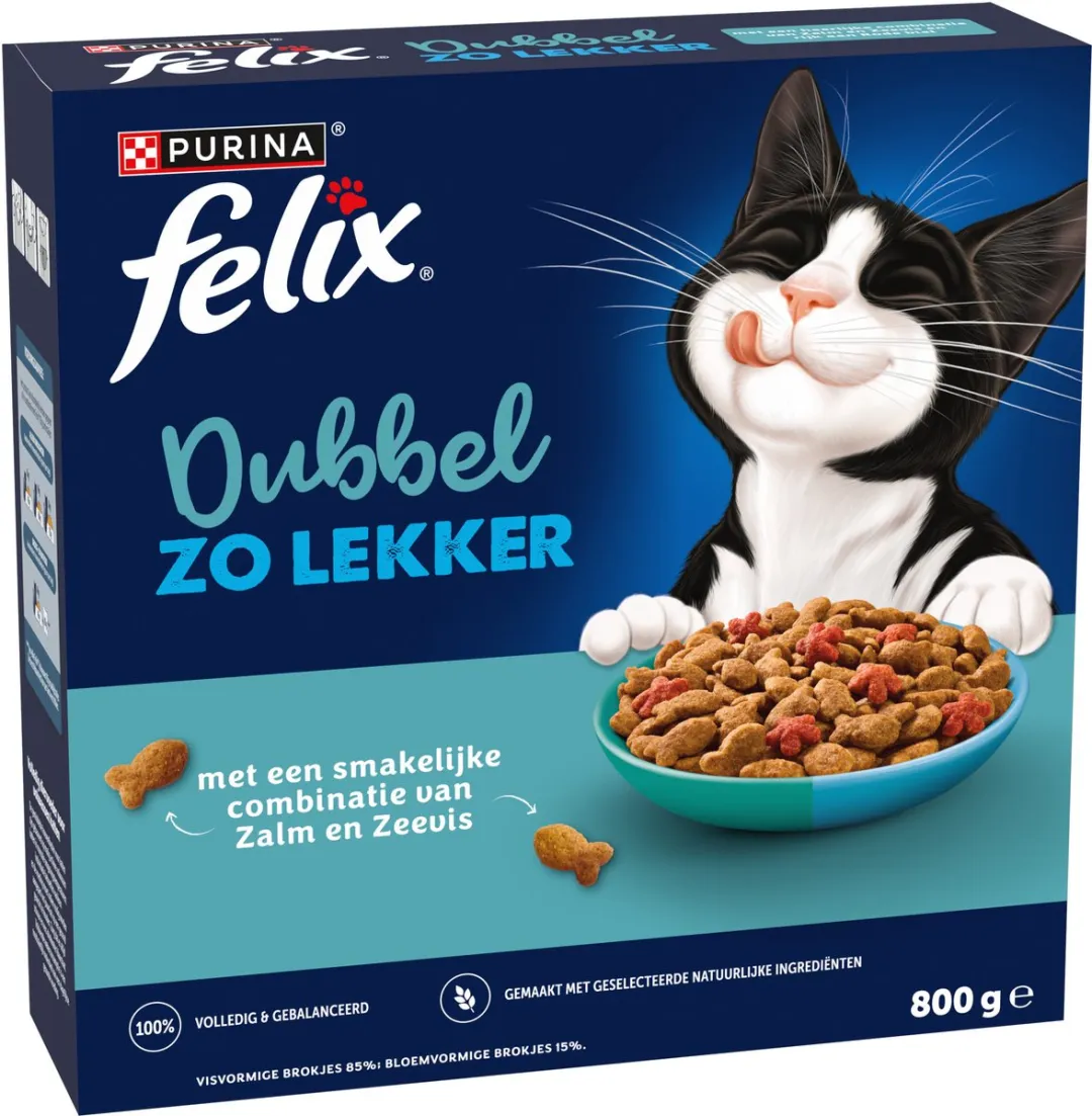 Felix DubbelZoLekker Zalm & Zeevis - 5x800g