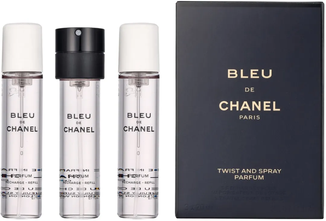 Chanel Bleu de Chanel Eau de Parfum Geschenkset - 60ml (20ml + 2x20ml)